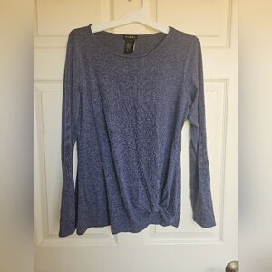 Max & Mia Blue Knit Top